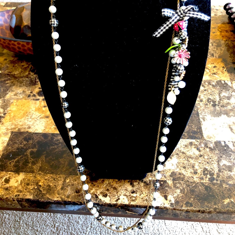 COPY - Betsey Johnson Picnic Pearl Necklace